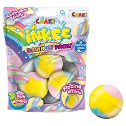 Hisab/Joker Company AB Inkee Badebomber Marshmallow Regnbue - Hjem & Husholdning