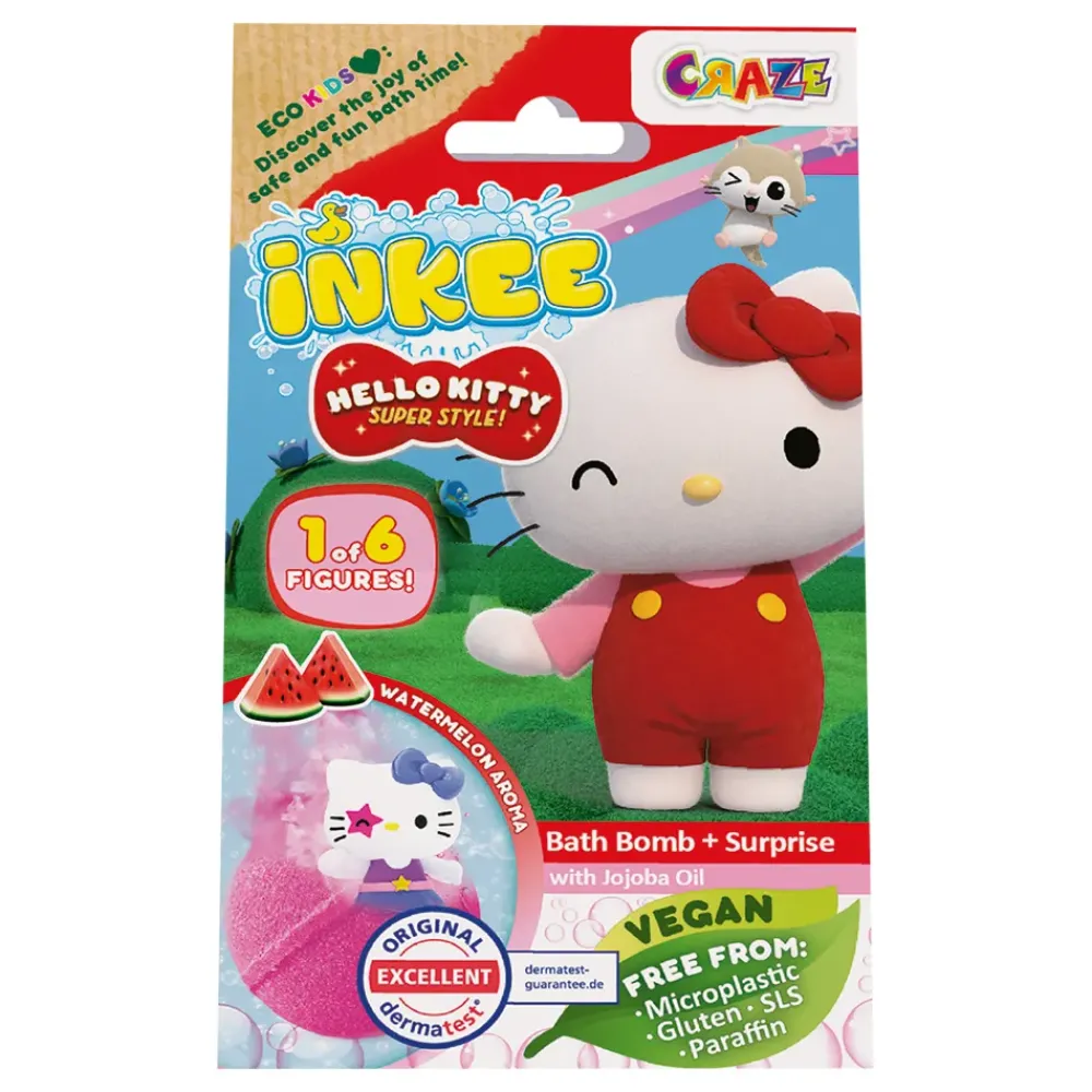 Hisab/Joker Company AB Inkee Badekugle Hello Kitty Surprise - Hjem & Husholdning