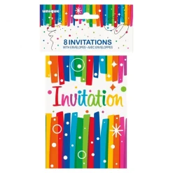 Unique UK Inc t/as Unique Party Invitationer Happy Birthday Regnbue - Hilsningskort