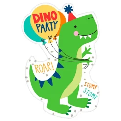 Reithmüller Europe GmbH Invitationskort Dino Party - Hilsningskort