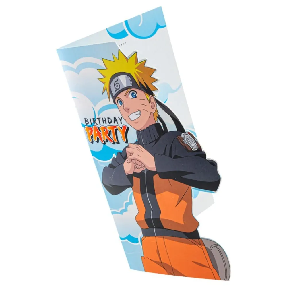 Online CHAKS Invitationskort Naruto Shippuden