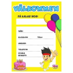 Outlet AB Alrik Hedlund Invitationskort Yumi & Tomu