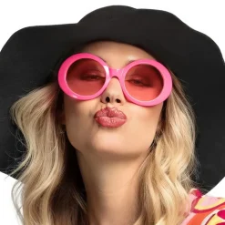 Boland Party Partners B.V. Jackie Briller Neonpink - Tilbehør|Accessories