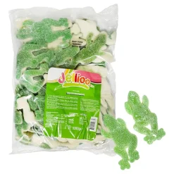 Discount ERT Godis AB Jellioo Big Green Sour Frog Økonomipakke