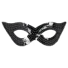 Widmann S.r.l. Øjemaske Paillet Sort - Masker
