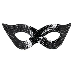 Widmann S.r.l. Øjemaske Paillet Sort - Masker