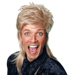 Wilbers Karnaval B.V. Johnny De Luxe Blonde Paryk - Kostumetema|Parykker