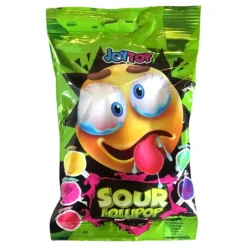 Discount ERT Godis AB JoyTop Sour Lollipop Smiley Økonomipakke