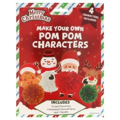 Henbrandt Europe B.V. Julehygge Lav Dine Egne PomPom-figurer - Hobby & Fritid