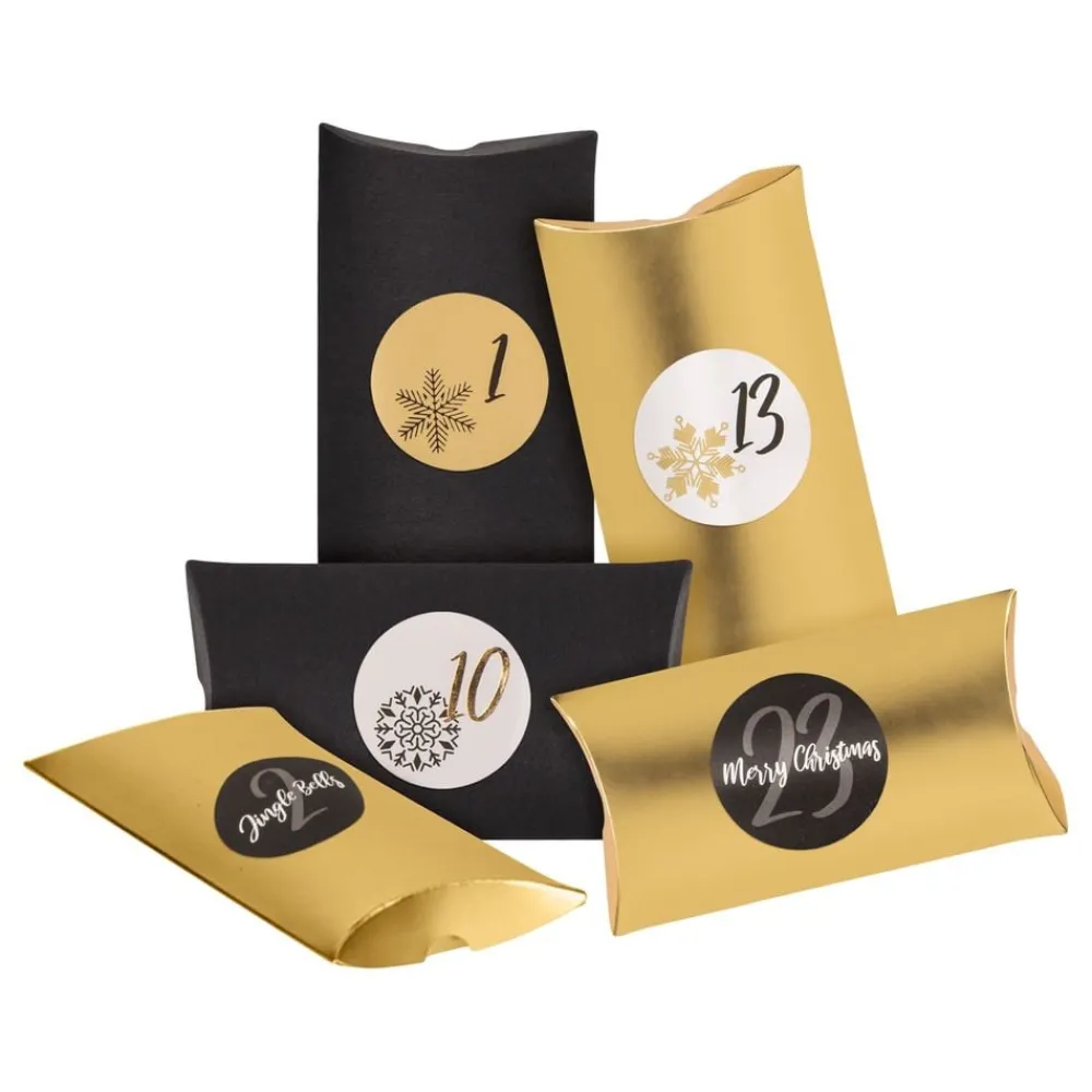 Out of the blue KG Julekalender Æsker Sort/Guld - Hobby & Fritid