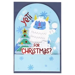Best Kidek AB Julekort Pop-Up Are You Yeti For Christmas
