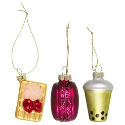 Out of the blue KG Julekugler Bubble Tea Fika - Oppyntning