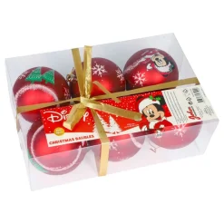 Hisab/Joker Company AB Julekugler Mickey Mouse - Oppyntning|Merchandise