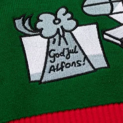 New Svensk Husman Socks AB Juletrøje Alfons Glædelig Jul