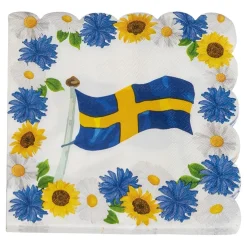 Hisab/Joker Company AB Kaffeservietter Svensk Sommer - Borddækning