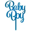 Globos Europe B.V. Kagedekoration Baby Boy i Akryl - Oppyntning|Bagning