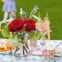 Online Talking Tables Ltd Kagedekorationer Mad Hatter Alice Wonderland