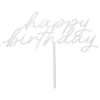Hot CG Global Products Ltd Kagedekoration Happy Birthday Cream Botanic