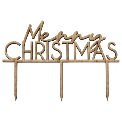 Ginger Ray Ltd Kagedekoration Merry Christmas - Oppyntning|Bagning