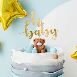 Clearance PartyDeco sp. z o.o. Kagedekoration Oh Baby Guld