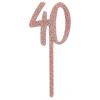 Clearance CG Global Products Ltd Kagedekoration 40 Rosaguld i Akryl