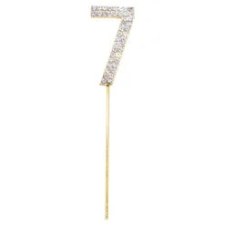 Partyking AB Kagedekoration Tal Diamanter Guld
