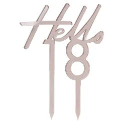 Ginger Ray Ltd Kagedekoration Tal Hello - Oppyntning|Bagning