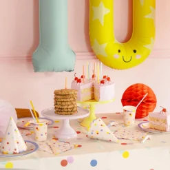 PartyDeco sp. z o.o. Kagefad på Fod Gul - Servering|Festtilbehør