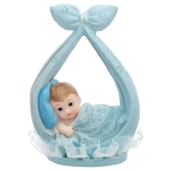 PartyDeco sp. z o.o. Kagefigur Babydreng i Halstørklæde - Oppyntning|Bagning