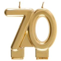 Santex Kagelys 70 Mat Guld - Bagning