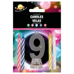 Discount Fiestas Guirca, S.L Kagelys med LED-Lysholder