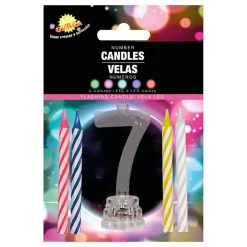 Discount Fiestas Guirca, S.L Kagelys med LED-Lysholder
