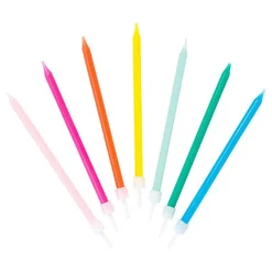 Talking Tables Ltd Kagelys Rainbow Flerfarvede - Oppyntning|Bagning