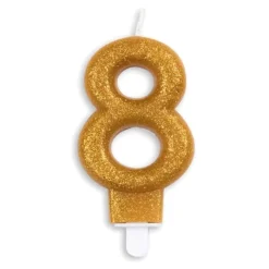 Hot Globos Europe B.V. Kagelys Tal Glitter Guld