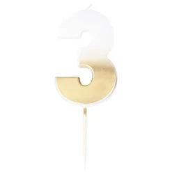 Ginger Ray Ltd Kagelys Tal Guld Ombre - Oppyntning|Bagning
