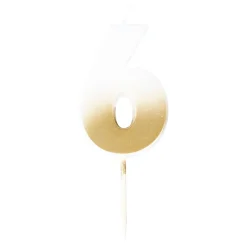 Ginger Ray Ltd Kagelys Tal Guld Ombre - Oppyntning|Bagning