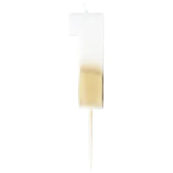 Ginger Ray Ltd Kagelys Tal Guld Ombre - Oppyntning|Bagning