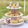 CG Global Products Ltd Kageopsats Floral Pastel - Servering