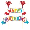 Reithmüller Europe GmbH Kagevimpel Happy Birthday Regnbue - Oppyntning|Bagning