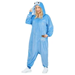 Hot Widmann S.r.l. Kakmonster Blå Onesie Kostume