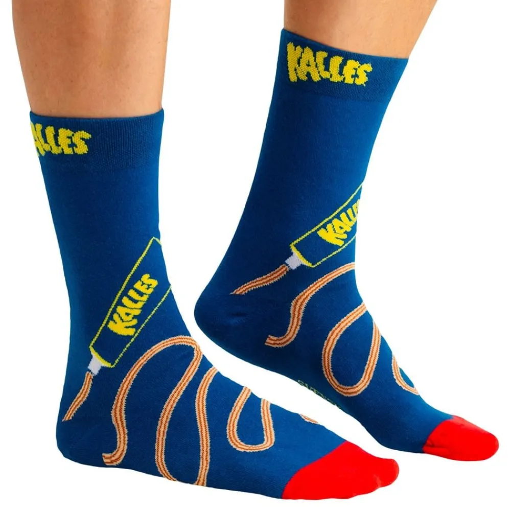 Hot Svensk Husman Socks AB Kalles Kaviar Sokker