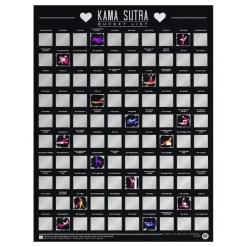 Ohlsson & Lohaven AB 100 Kama Sutra Bucket List Skrabetavle - Hobby & Fritid|Sex & Lyst