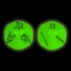 Online Out of the blue KG Kama Sutra Terninger Glow in the Dark
