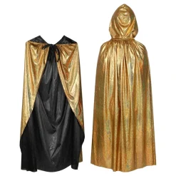 Hisab/Joker Company AB Kappe med hætte Guld Shimmer - Tilbehør|Merchandise