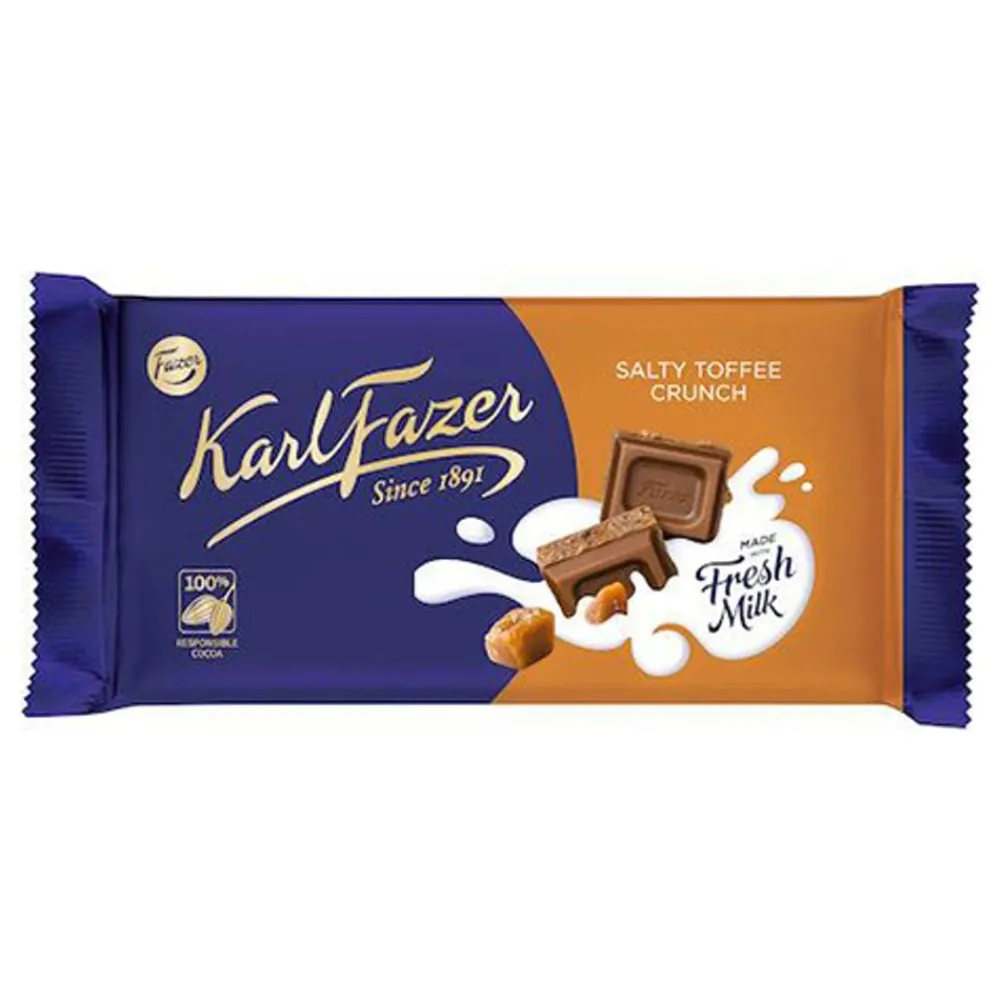 Discount ERT Godis AB Karl Fazer Salty Toffee Crunch