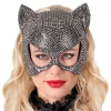 Widmann S.r.l. Kat Halvmaske med Strass