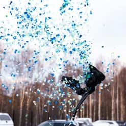 Ballongkungen AB Kæmpeballon Boy or Girl med Konfetti - Balloner