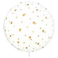 Sale Santex Kæmpeballon Transparent Prikket