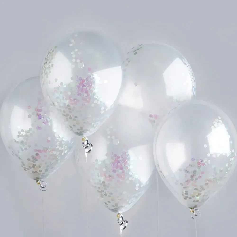 CG Global Products Ltd Konfettiballoner Farveskinnende - Balloner