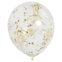 New Ballongkungen AB Konfettiballoner Guld